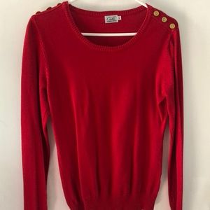Red long sleeves